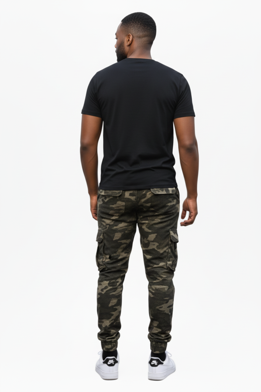 Mens Camouflage joggers